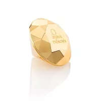 BIJOUX INDISCRETS rezgő csiklóvibrátor Twenty One Vibrating Diamond - arany színben, vízálló, akkumulátoros