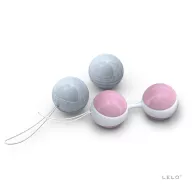 LELO gésagolyó Luna Beads Mini - 2 különböző méretű, eltérő színű, vízálló