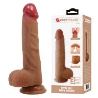 Élethű műpénisz Pretty Love Lisle 20,6 cm - vízálló, 8.1"