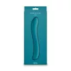 NS NOVELTIES g pont vibrátor Obsessions Zeus Dark Green - türkíz színben, ívelt kialakítású, vízálló, akkumulátoros