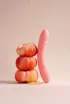 G pont vibrátor Svakom Ava Neo Peach Pink - akkumulátoros,vízálló