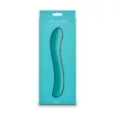 NS NOVELTIES g pont vibrátor Obsessions Zeus Light Green - világos türkiz színben, ívelt kialakítású, vízálló, akkumulátoros
