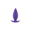 INYA fenékdugó Spades Medium Purple - lila színben, M-méretben, vízálló, szilikon (10.2 cm)