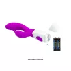 PRETTY LOVE csiklóizgatós vibrátor Hyman Purple - lila színben, vízálló, elemes