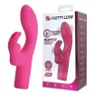Csiklóizgatós g pont vibrátor Pretty Love Elivia Pink - akkumulátoros,vízálló