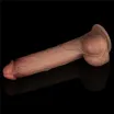 Élethű műpénisz Lovetoy 9'' Sliding Skin Pro - vízálló, 23,7 cm