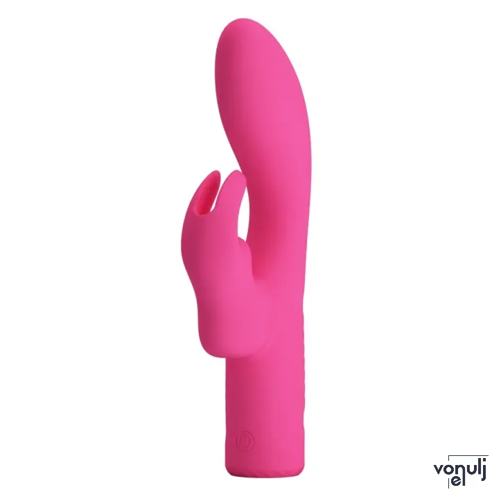 Csiklóizgatós g pont vibrátor Pretty Love Elivia Pink - akkumulátoros,vízálló