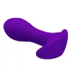 PRETTY LOVE fenékdugó Anal Plug Massager Purple - lila színben, vibrátoros, vízálló, akkumulátoros