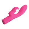 Csiklóizgatós g pont vibrátor Pretty Love Elivia Pink - akkumulátoros,vízálló