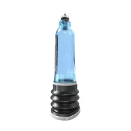 BATHMATE péniszpumpa Hydromax 7 Blue - áttetsző kék színben, 13-18cm méretű péniszhez, vízzel kombinált vákuumos hatás, extra szívóerővel, vízálló