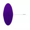 PRETTY LOVE fenékdugó Anal Plug Massager Purple - lila színben, vibrátoros, vízálló, akkumulátoros