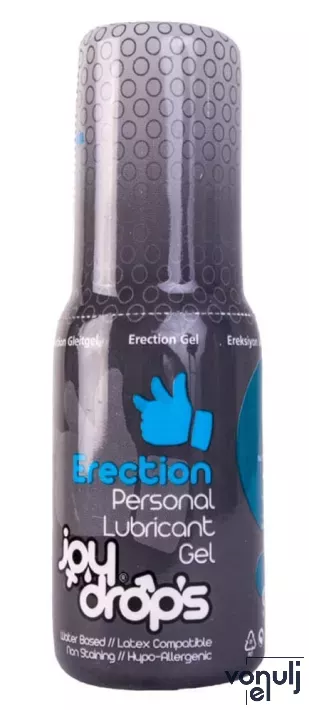JOYDROPS erekciónövelő gél 50 ml - Erection Personal Lubricant Gel 50ml