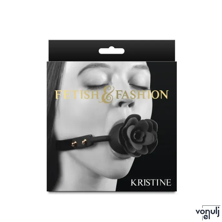 BDSM szájpecek Ns novelties Kristine Black