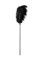 GUILTY PLEASURE cirógató Large Feather Tickler - fekete színben, tollas