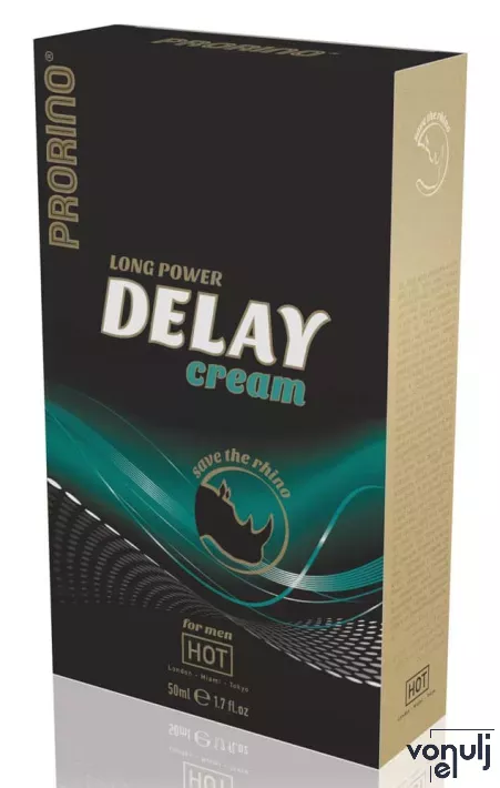 PRORINO késleltető krém Long Power Delay Cream 50 ml - férfiaknak