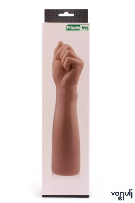 LOVETOY élethű öklöző KING SIZE BITCH FIST - nagy méretű, realisztikus, extra nagy méretű, PVC (31 cm)