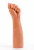 LOVETOY élethű öklöző KING SIZE BITCH FIST - nagy méretű, realisztikus, extra nagy méretű, PVC (31 cm)