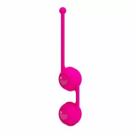 PRETTY LOVE gésagolyó Kegel Tighten Up III Pink - rózsaszín színben, azonos méretű golyókkal, vízálló