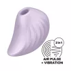SATISFYER léghullámos csiklóizgató Pearl Diver - lila színben, vízálló, akkumulátoros