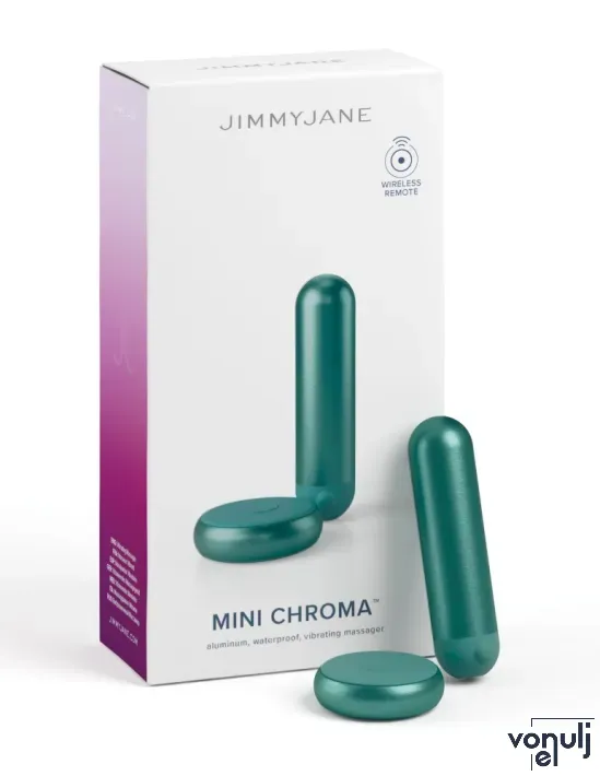 Mini vibrátor JimmyJane Mini Chroma® Teal - akkumulátoros,vízálló