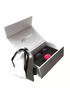 JOYDIVISION gésagolyó Joyballs Secret Set 1er Magenta 2er Violett - lila-rózsaszín színekben, 2 golyópárból álló szett, vízálló