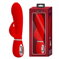 Csiklóizgatós vibrátor Pretty Love Prescott Red - akkumulátoros, vízálló