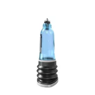 BATHMATE péniszpumpa Hydromax 5 Blue - áttetsző kék színben, 8-13cm méretű péniszhez, vízzel kombinált vákuumos hatással, erős szívóerővel, vízálló