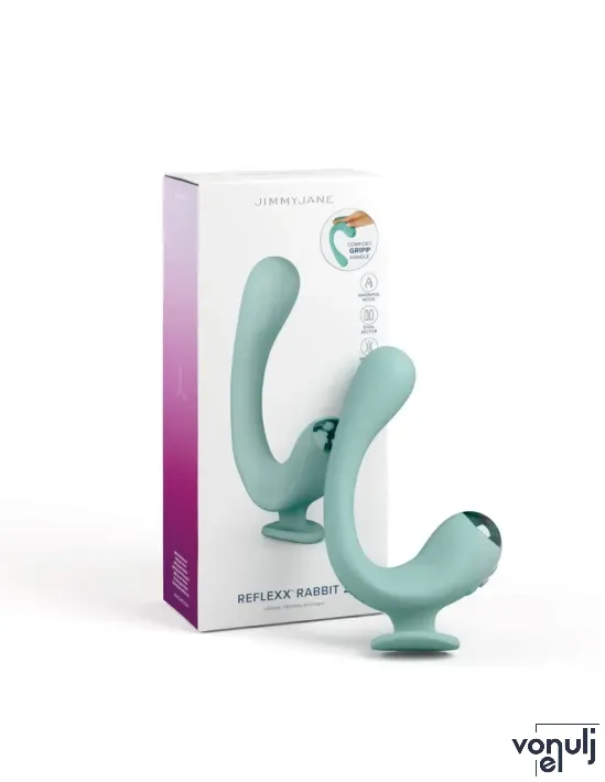 Csiklóizgatós g pont vibrátor JimmyJane Reflexx Rabbit™ 2 - akkumulátoros,vízálló