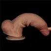 Élethű műpénisz Lovetoy 8,5' Sliding Skin Pro - vízálló, 21,2 cm