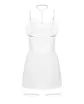 Szexi hálóing Obsessive Arrowel White S/M