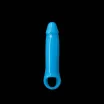 FIREFLY péniszköpeny Fantasy Extension SM Blue - kék színben, vízálló, (17 cm)
