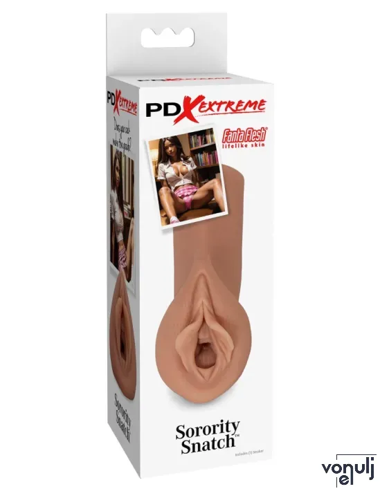 Műpunci maszturbátor PDX Extreme Sorority Snatch - vízálló