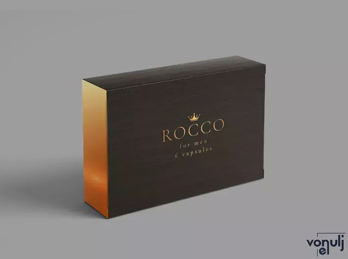 ROCCO - Potencianövelő étrend- kiegészítő kapszula férfiaknak 6x