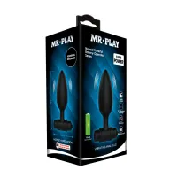 Vibrátoros fenékdugó Mr. Play VI - elemes, vízálló
