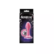 NS NOVELTIES fenékdugó Stardust Glam Pink - üveg, rózsaszín színben, vízálló