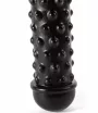 X-MEN fenékdugó 13.8" Sword Handle Butt Plug Black II - fekete színben, stimuláló felszínnel, vízálló, PVC, 35 cm
