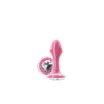 NS NOVELTIES fenékdugó Stardust Glam Pink - üveg, rózsaszín színben, vízálló