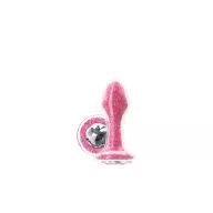 NS NOVELTIES fenékdugó Stardust Glam Pink - üveg, rózsaszín színben, vízálló