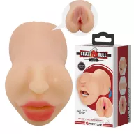 Műpunci és műszáj maszturbátor Crazy Bull Zoey Flesh - vízálló