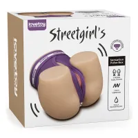 Műpunci és ánusz maszturbátor Lovetoy Streetgirl's Dual Motor - akkumulátoros,vízálló