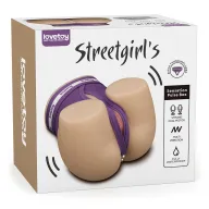 Műpunci és ánusz maszturbátor Lovetoy Streetgirl's Dual Motor - akkumulátoros,vízálló