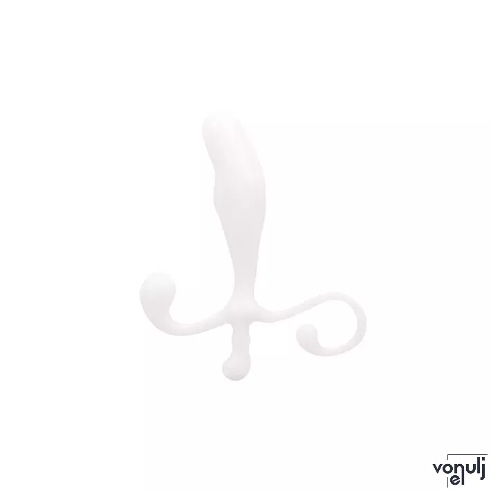 CHISA NOVELTIES prosztata izgató Pro Stimulator White - fehér színben, vibráció nélküli, vízálló