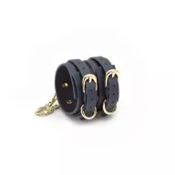 NS NOVELTIES bilincs Bondage Couture Ankle Cuff Blue - kék színben, bokára helyezhető