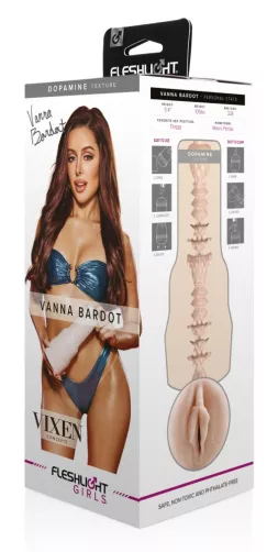 Műpunci maszturbátor FLESHLIGHT Girls Vanna Bardot Dopamine - vízálló