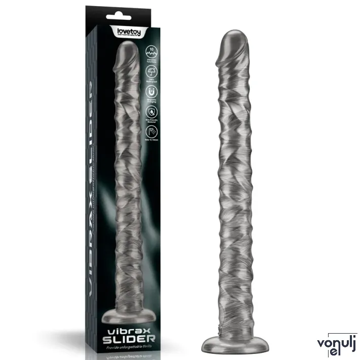 Anál vibrátor Lovetoy 16" Vibrax Slider - akkumulátoros,vízálló