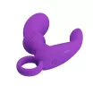 Prosztata vibrátor Pretty love Cayla Purple - akkumulátoros,vízálló