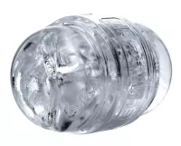 FLESHLIGHT maszturbátor Quickshot Riley Reid - realisztikus, ánusz és vagina nyílással, áttetsző, vizálló, vibráció nélküli