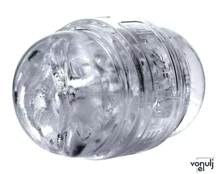 FLESHLIGHT maszturbátor Quickshot Riley Reid - realisztikus, ánusz és vagina nyílással, áttetsző, vizálló, vibráció nélküli
