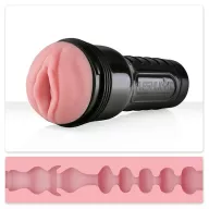 FLESHLIGHT maszturbátor Pink Lady Mini-Lotus - realisztikus, vagina formájú, testszínű, vízálló, vibráció nélküli