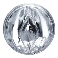FLESHLIGHT maszturbátor Quickshot Riley Reid - realisztikus, ánusz és vagina nyílással, áttetsző, vizálló, vibráció nélküli